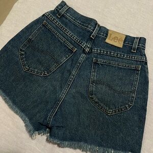 Vintage “Lee” High Waisted Cut Off Shorts (Size 27)